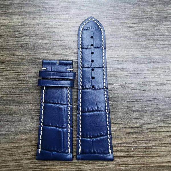

watch strap for master collection cowhide steel buckle genuine leather watchband 22 21 20 19mm287h, Black;brown