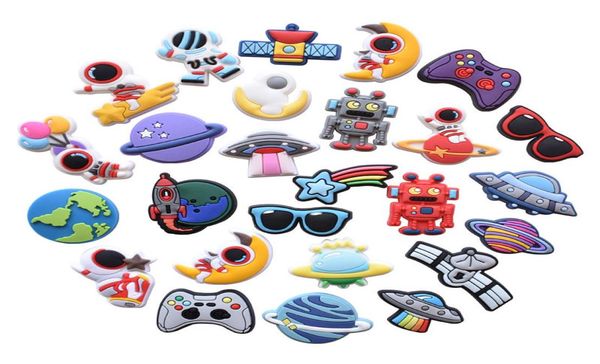 

soft rubber universe shoe charms decoration buckle accessories jibitz for charms buttons1175579, White;pink
