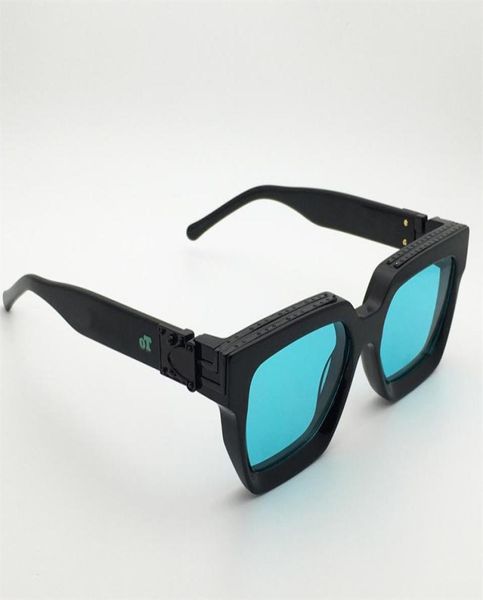 

millionaire sunglasses for men women square vintage classic fashion avantgarde style 1165 glasses antiultraviolet co9628790, White;black