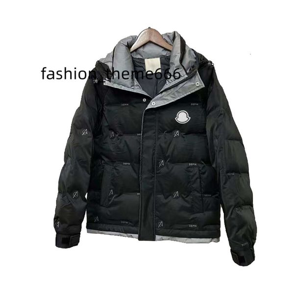 

2023 mens designer down jacket north winter cotton womens jackets parka coat outdoor windbreakers couple thick warm coats outwear multiple, Black