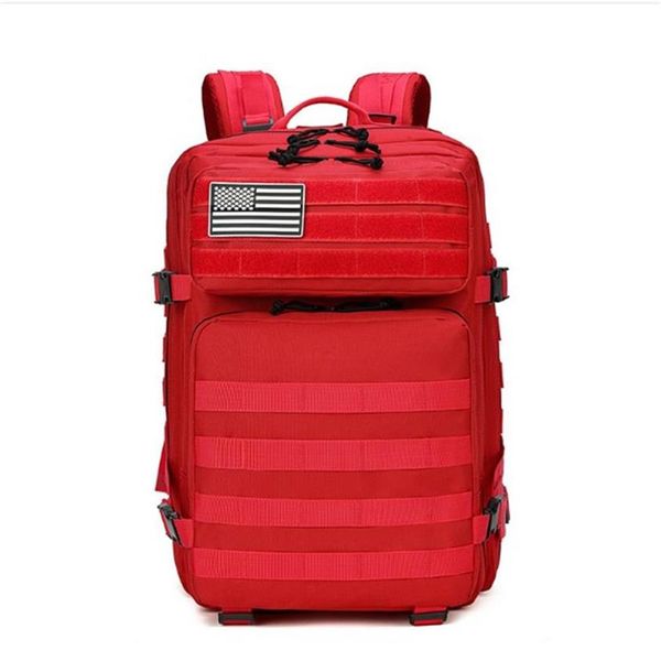

outdoor bags 45l military tactical backpack crossfit gym fitness bag man hiking camping travel rucksack trekking army molle248l260k