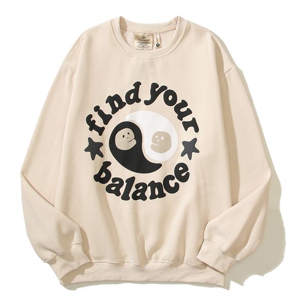 

letter foma sweatshirts for men baggy fleece hoodies oversize, Black