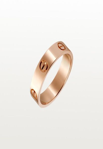 

love screw ring classic luxury designer jewelry for women band rings fashion accessories titanium steel alloy goldplated never fa9272477, Silver