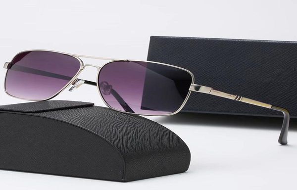 

luxury designer sunglasses polarizing pilot sunglass metal oval full frame eyeglass for women and men fashion driving shades unise9526644, White;black