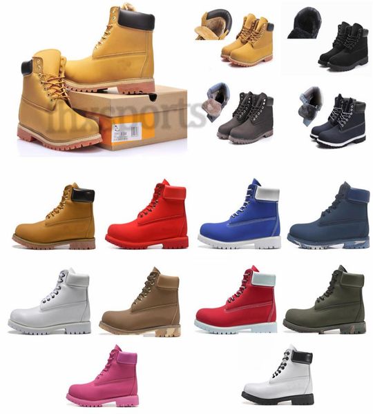 

fashion men boots mens womens leather shoes ankle winter boot for cowboy yellow red blue black pink hiking work 36453068052