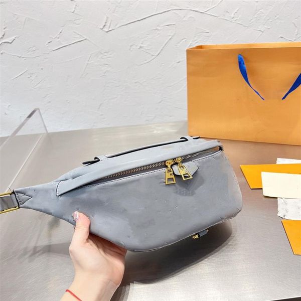 

lovers' leather waist bag fanny pack famous handbag men's women's belt chest bag crossbody bag 3 colors301u