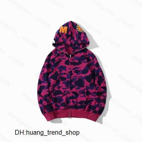 

bape mens hoodies designer hoodie shark luminous bathing ape sweatshirts letters camo hoody oversized cotton zip sweaters hoodys embroidered, Black