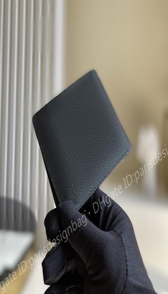 

m60895 multiple mens colors small purse billfold pouch n62663 wonen card holder short mini purses wallets letter wall4895123, Brown;gray