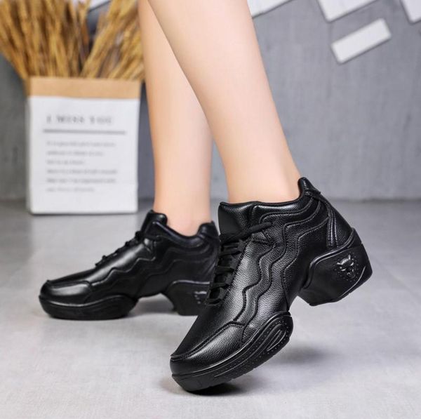 

slippers women dance shoes female kids sneaker children practice salsa dancing shoe ladies modern sneakers casual sport6894257, Black