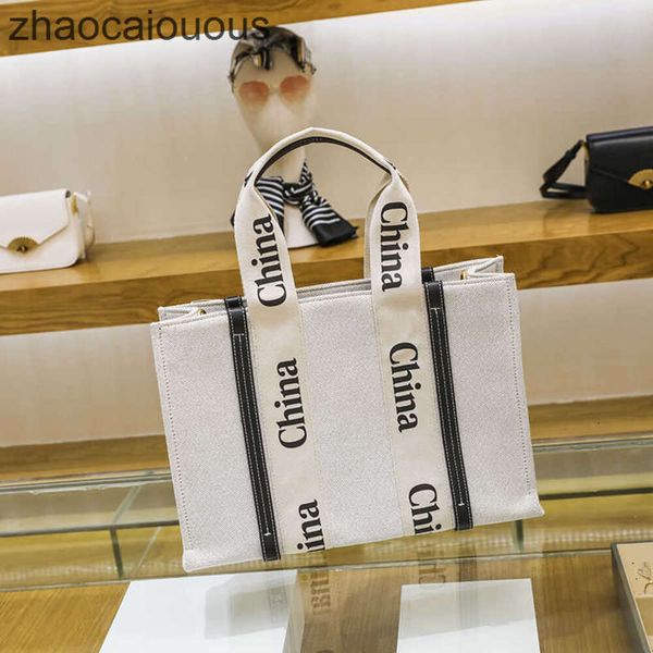 

tote designer bags cloe handbags women canvas bags women's 2023 new high-grade high-capacity letter portable messenger 7el8