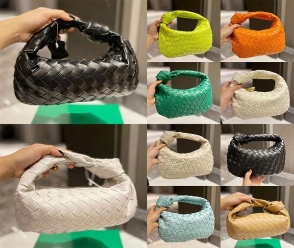 

2022 mini jodie handbags designer luxury intrecciato leather handle bag small clutch evening bag single compartment zi1408070