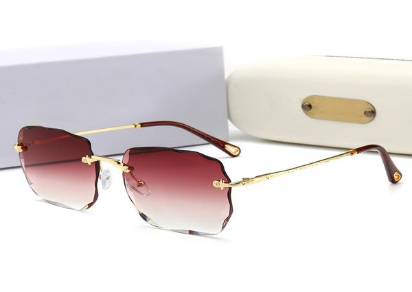 

fashion round sunglasses mens womens brand designer sun glasses metal frame uv400 lenses better with cases and box6545965, White;black
