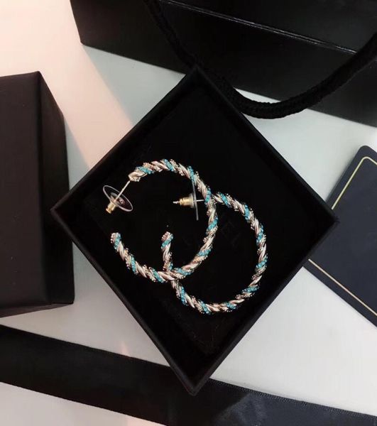 

designer letter studs long earrings pendants crystal luxury brands women rhinestones wedding party jewelry accessories28460638, Golden;silver