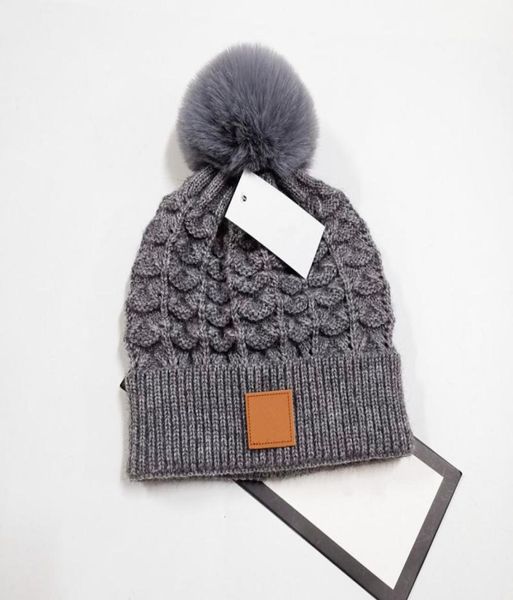 

designer skull caps winter hats mens women beanie bonnet fashion knitted hat warm wool cap beanies 20221068386, Blue;gray