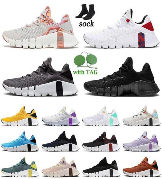 

2022 new metcon 4 mens women running shoes sneakers triple black white green glow iron grey leopard veterans day desert s3272651