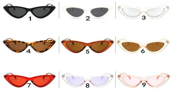 

made in china9 colors can choose new fashion triangular cat eye sunglasses for lady sport sunglass outdoor cycling sun glasses 7112602, White;black