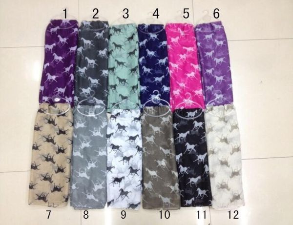 

2016 fashion horse print scarves shawls animal pattern wrap hijab long scarf mix 12 color whole 10pcslot 5598522, Blue;gray