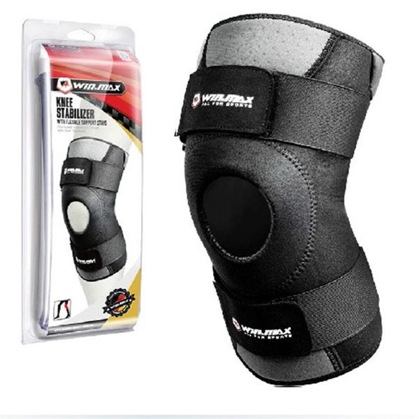 

winmax neoprene adjustable breathable knee brace support sleeve patella knee pad for running cycling soccer ball basketball skateb257d