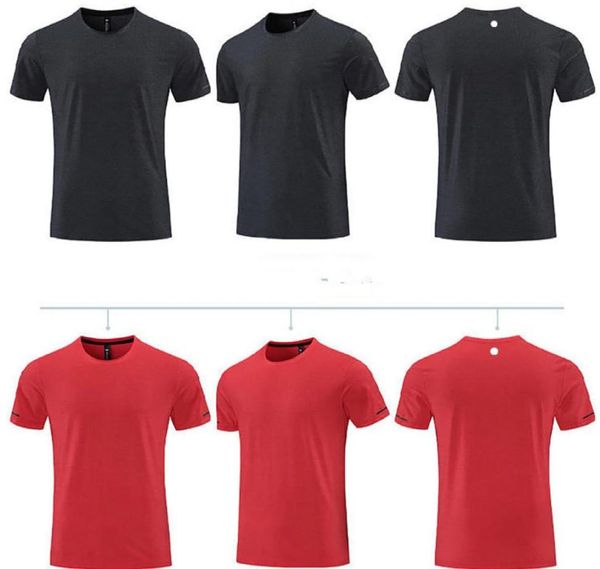 

r661 yoga outfit mens gym tshirt exercise fitness wear sportwear train basketba running loose shirts outdoor short sle9723015