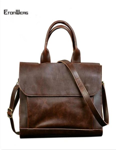 

briefcases business office briefcase men039s handbag brand leather tote male solid computer lapbag vintage man messenger le7302753