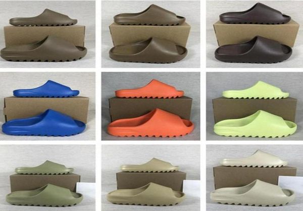 

designer with box slippers slider women men runner sand bone white sandals pure resin slide outdoor slipper onyx s rnnrs 5087889, Black
