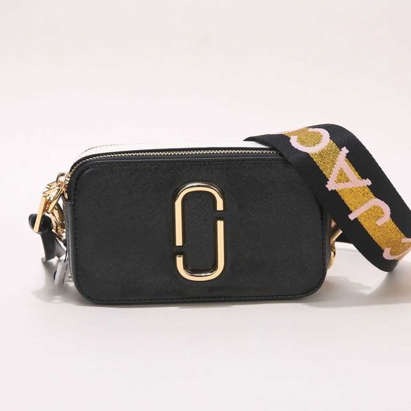 

luxury bag mj camera colored wide shoulder strap mj cowhide women's one diagonal straddle fashion handbags
