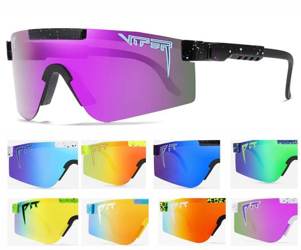 

2021 bradn design mirrored purple lens sunglasses polarized men sport goggle tr90 frame uv400 protection with case9753477, White;black