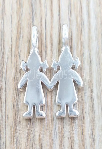 

sweet dolls pendant authentic 925 sterling silver pendants silver fits european bear jewelry style gift andy jewel 4159001752900966
