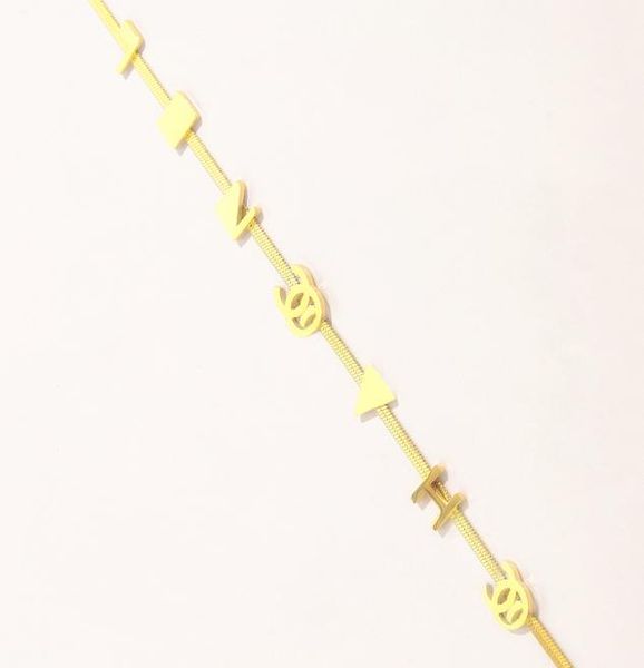 

womens necklace choker chain 18k gold plated stainless steel designer letter necklaces pendant fashion wedding jewelry accessories8432883, Silver