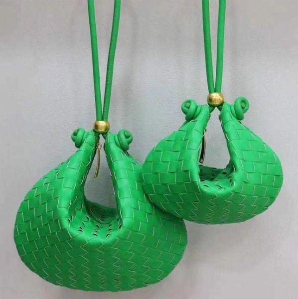 

evening bags underarm bag handknotted woven shoulder soft skin handbag women39s fashion gold bead high capacity tote bagevenin4189685