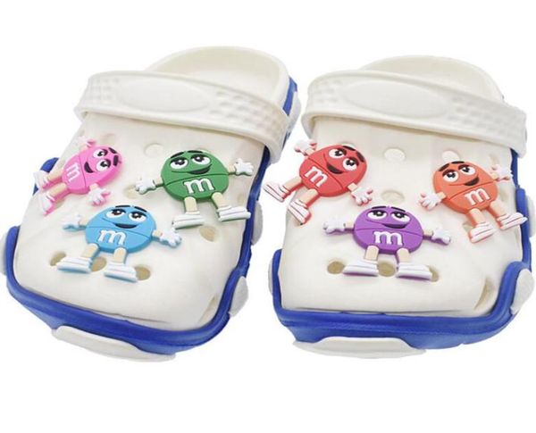 

cute cartoon candy color chocolate charms bracelet wristband decoration accessories kids gift5443330, White;pink