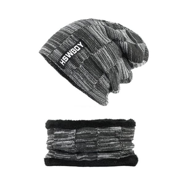 

winter hats beanies hat winter beanies for men women wool scarf caps balaclava mask gorras bonnet knitted4043853, Blue;gray