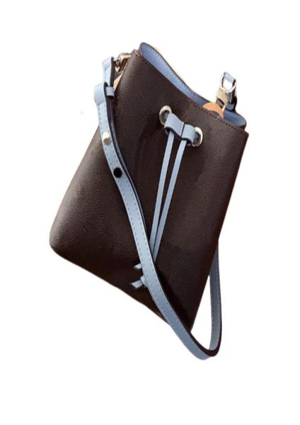 

bucket bags fashion shoulder luxurys designers open barrelshaped colorful popular women great handbags nice walle239h6640236, Red;black