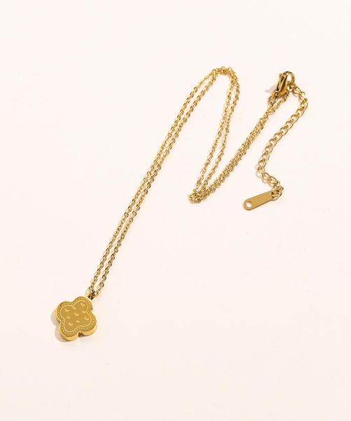 

fashion women necklace choker chain 18k gold plated stainless steel designer letter necklaces pendant statement wedding jewelry ac9211053, Silver
