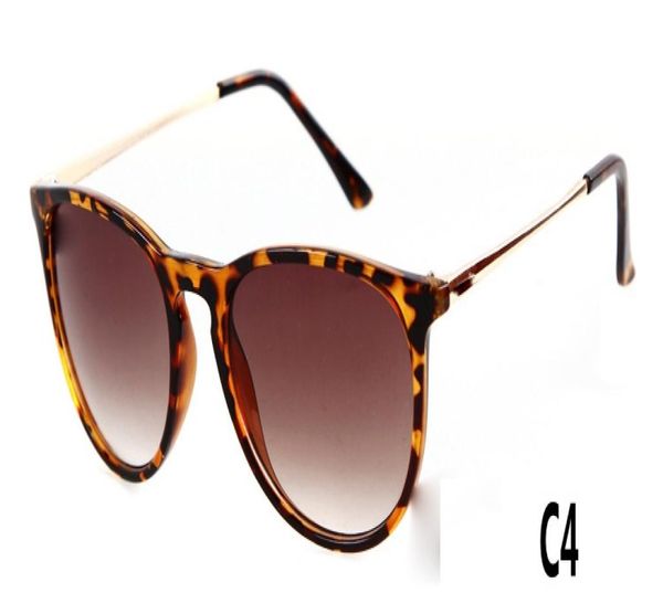 

new fashion sunglasses for man woman erika eyewear designer brand sun glasses matt leopard gradient uv400 lenses box a3953521, White;black