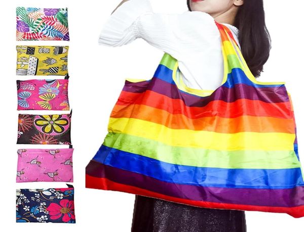 

reusable grocery bags washable eco friendly foldable shopping bags waterproof polyester travel tote reusable shopping tote2999729