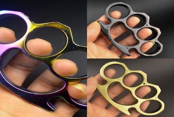 

thick zinc 12mm alloy finger tiger designers four martial arts ing boxer hand buckle fist defense 39ox39ox2030257, Silver