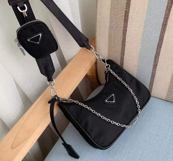 

luxury designer bags handbag nylon messenger bag classic suit ladies underarm shoulder wallet fashion retro star shoulder bagss8990851, Red;black