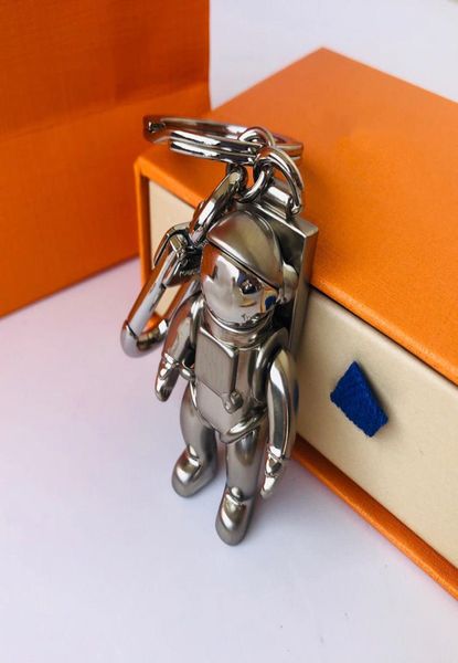 

mens luxurys designers womens key chain fashion astronaut alien keys chains necessary for going out exquisite appearance gift 2 op4263374, Silver