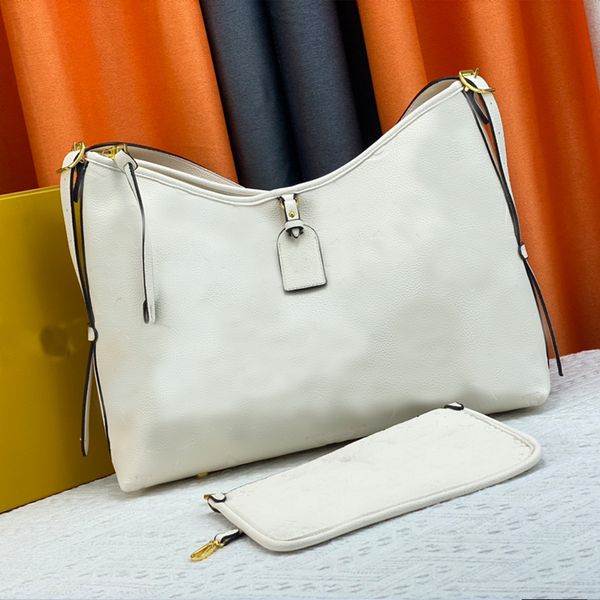 

soft leather shoulder bag hobo bags purse pure leather letter adjustable strap hardware buckle zipper composite bag 5a totes high-capacity
