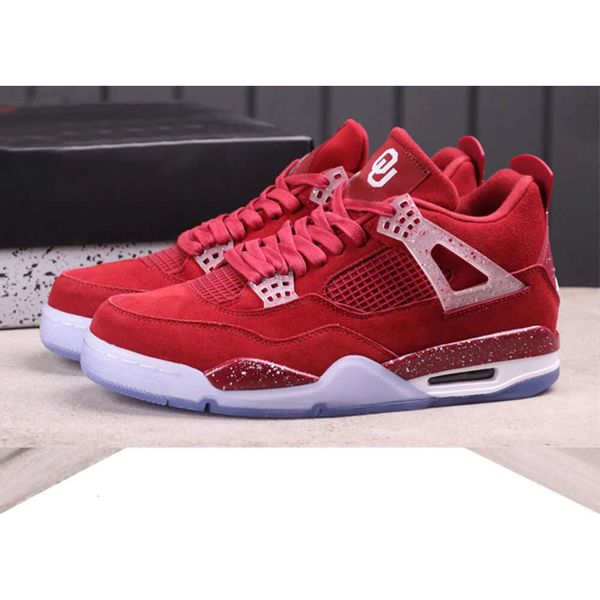 

brand shoes tattoo 4 oklahoma sooners mens basketball suede pe trainers sports 4s university red splash ink ice blue white outdoor skateboar