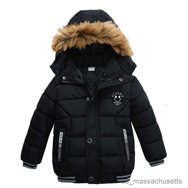 

down coat 2023 new girls down parkas 3-8 years winter fashion boys warm down jacket baby kids hooded outerwear coats children down parkas r2, Blue;gray