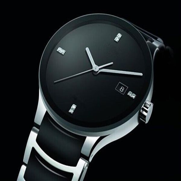 

new arrive fashion watch men's women's japan quartz business style of ra01184h, Slivery;brown