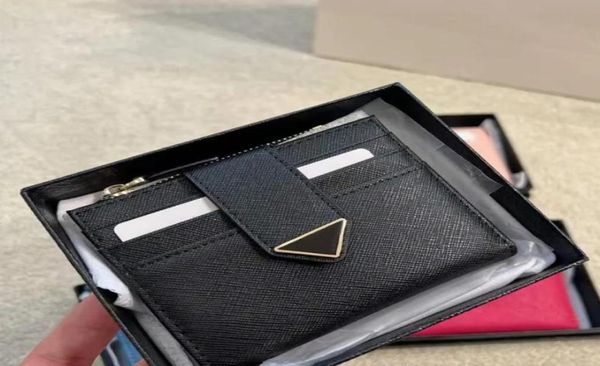 

luxury short wallet card holder purse women men wallets designer coin purses zipper pouch genuine cowhide leather mini clutch bags3792592, Red;black