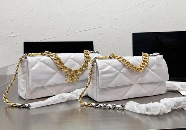 

shoulder bags women hobo handbags metal leather chain allmatch 2022 patchwork party package luxurys fashion crossbody7738923