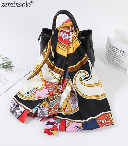 

scarves stoles square 100 twill silk scarf women shawls 130130cm bufanda large size printed scarf kerchief hijab7423113, Blue;gray