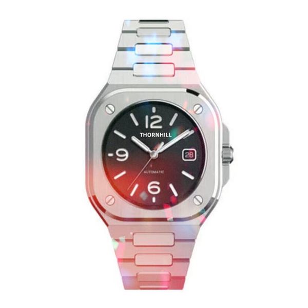 

luxury square dial designer quartz watches men stainless steel waterproof fashion gold bracelet imported limited edition wristwatc264l, Slivery;brown