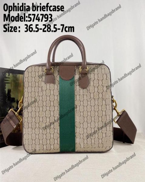 

574793 ophidia briefcase classic lapbags luxurys designer men bags fashion business travel business bag famous computer bag me5098815