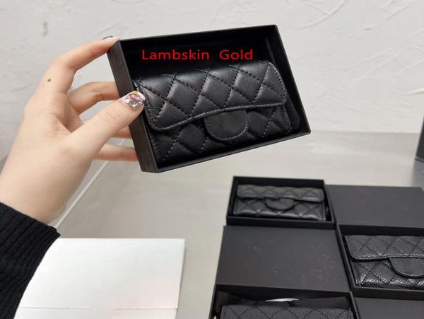 

luxury wallet purse cluth brand wallet designers classic passport card holder cheque book real leather original box womens 10cm qu4888987, Red;black
