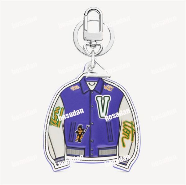 

fashion key buckle designer car keychain leather keychains women bag pendant1888332, Silver